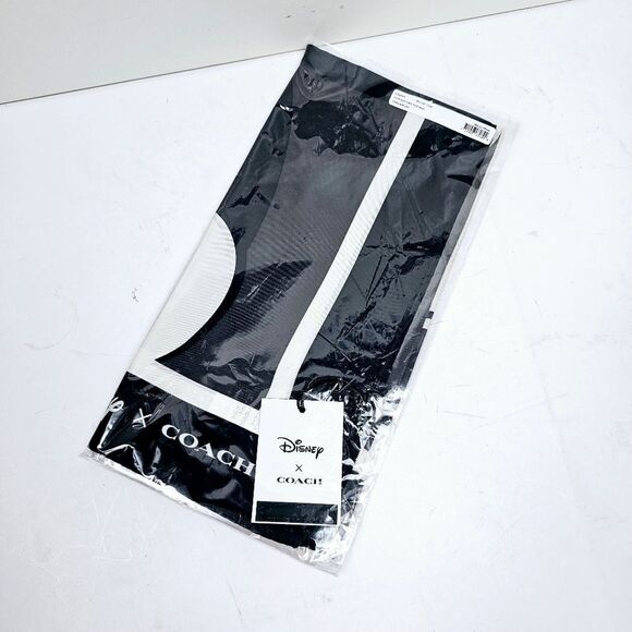 SEALED NWT Disney X Coach Mickey Mouse Winking Silk Scarf SOLD OUT DEADSTOCK! - Picture 3 of 6